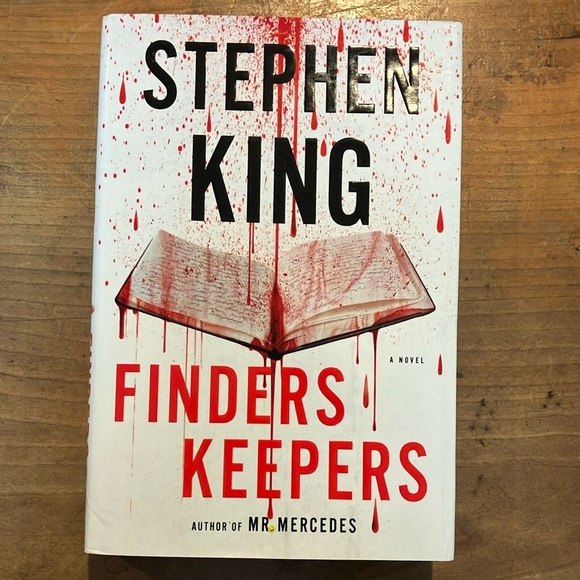 Other - Stephen King 'Finders Keepers' Hardcover Book